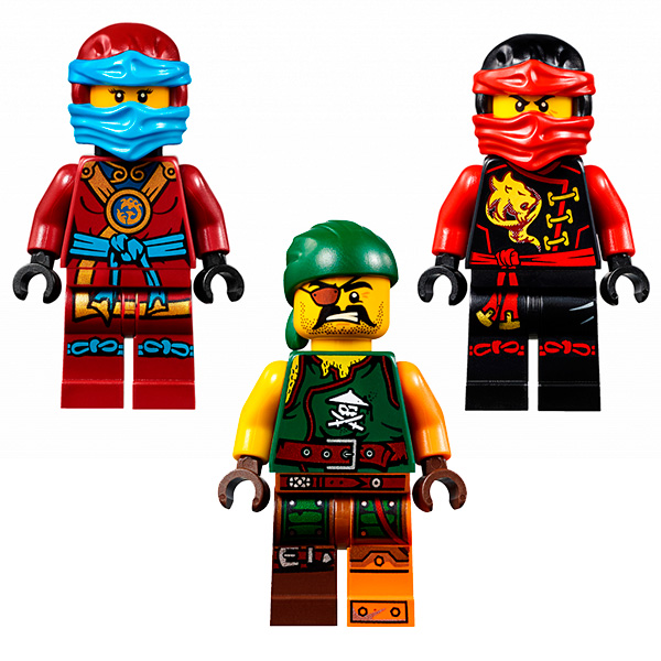 Lego Ninjago. Погоня на мотоциклах  